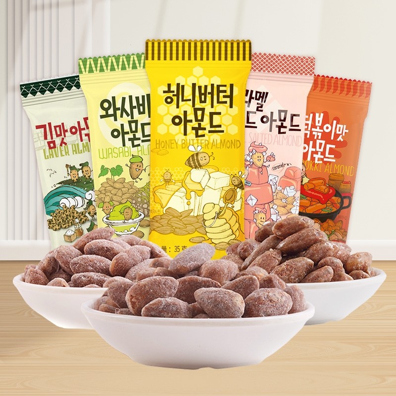 Korean Snacks   Honey Butter Cashewnut  210 g Korean Favorite Snack