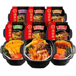 Chinese Food Instant Hotpot Noodles  Haidilao Hotpot  Noodle Self Heating Pack Food