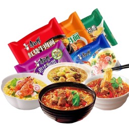 China  Spicy  Instant Noodle Popular Convenience Instant Food Master Kong Bag Instant Noodles