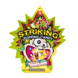 New Arrival Jumping apple Fruity Flavors Popping Candy Sweet Magic Candy Children Toy