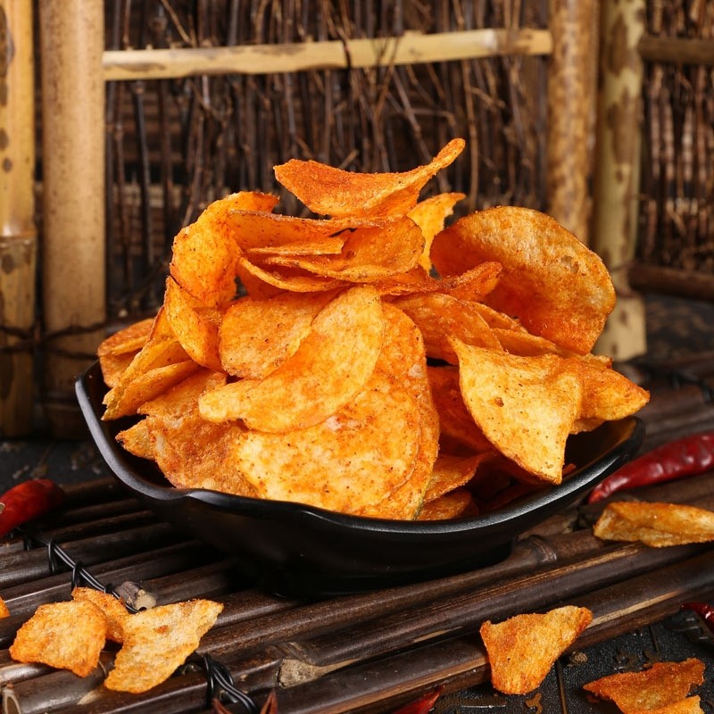 Wholesale China Food Snacks Potato Exotic Bagged Crispy Potato Chips