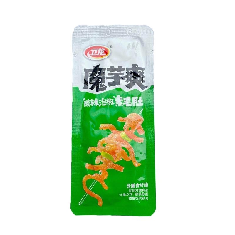 Wholesale Famous 18g Weilong Spicy Snacks Halal Mo Yu Shuang