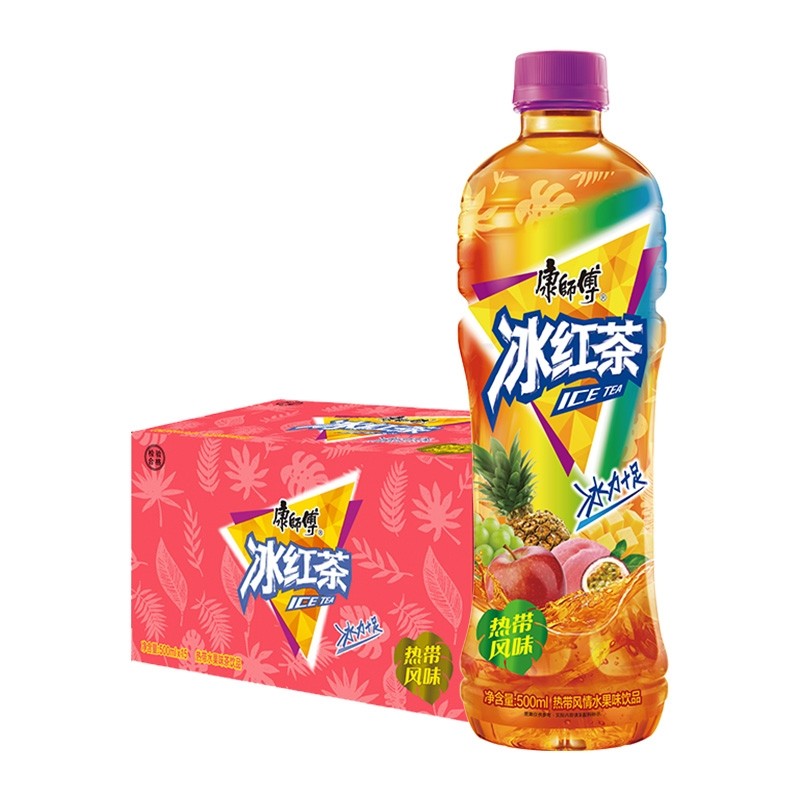 NEWARRIVAL Wholesale Bottled Tea Beverage Low Sugar and Low Calories Kangshifu Tea Drinks