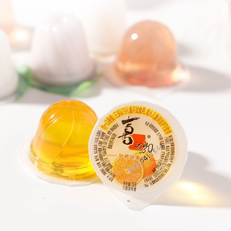 China Colorful Cute Fruit Shape Yummy Juice Fruity  Sweet Jelly