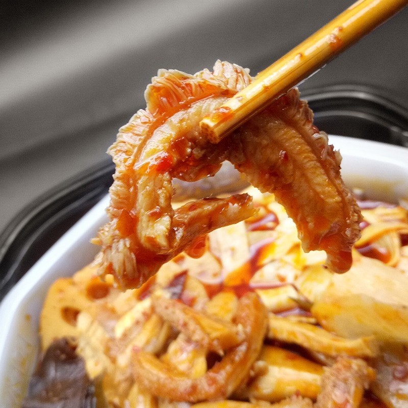 Chinese Food Instant Hotpot Noodles  Haidilao Hotpot  Noodle Self Heating Pack Food