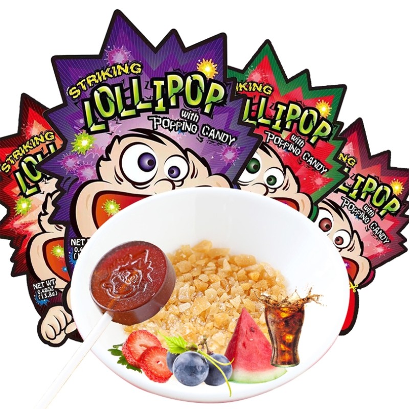 30g*48bags Popular Delicious Candy Made in China Various Flavor Magic Popping Candy for Child