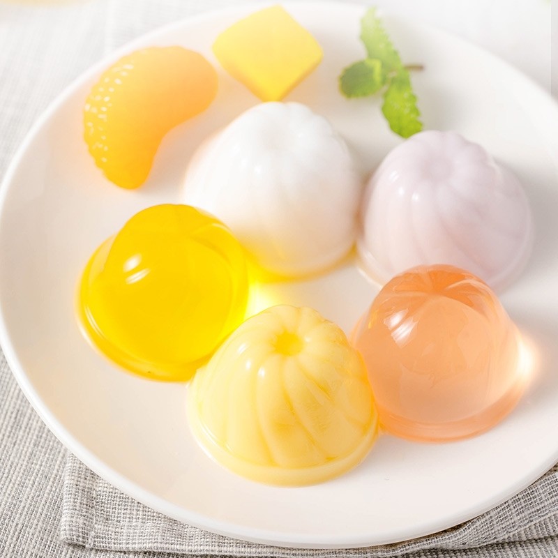 China Colorful Cute Fruit Shape Yummy Juice Fruity  Sweet Jelly