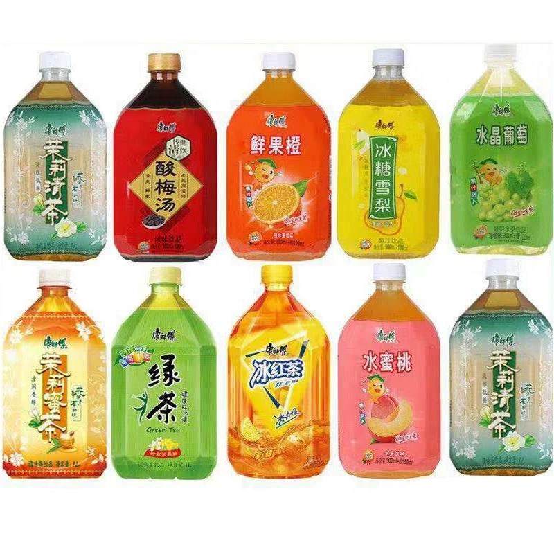 Low Price Wholesale Bottled Tea Beverage Low Sugar and Low Calories Kangshifu Tea Drinks