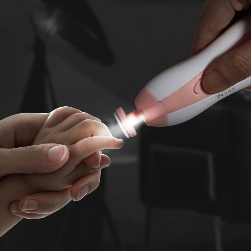 Baby Nail Clipper Manufacturer - Safe LED Light Electrical Trimmer for Newborn