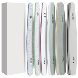 Nail File Set Manufacturer - Professional Gel Natural Manicure Polisher Washable
