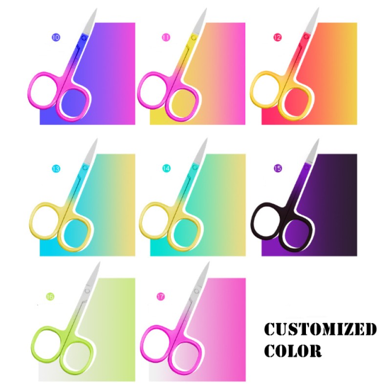 Beauty Scissors Manufacturer - Wholesale Stainless Steel Small Eyebrow Manicure
