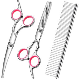 Dog Grooming Kit Manufacturer - Professional Safety Round Tips Stainless Steel Shears