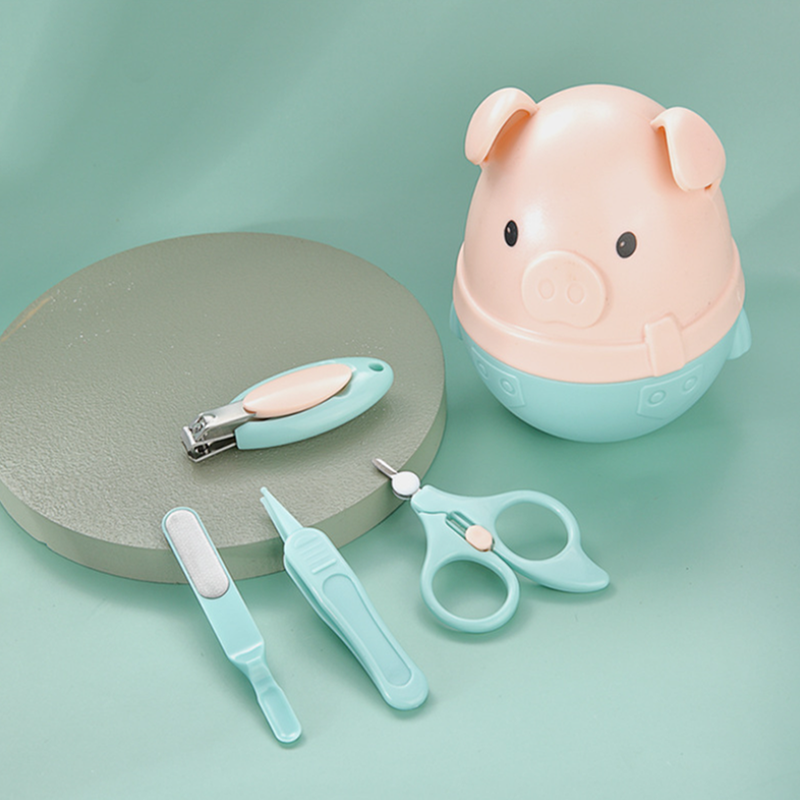 Baby Nail Care Set Manufacturer - 4PCS Newborn Animal Nail File Trimmer Scissors