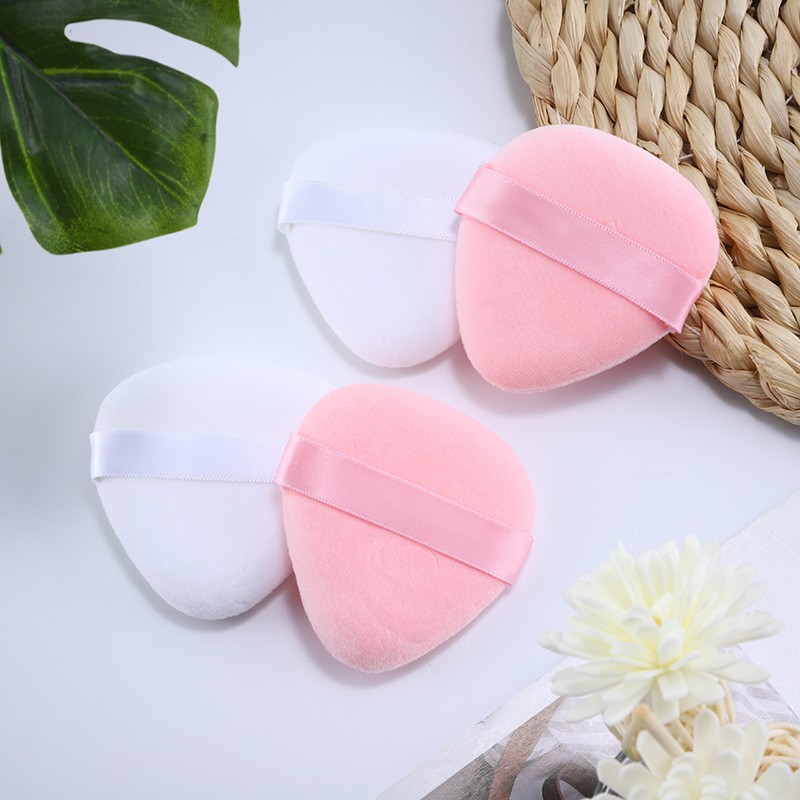 Makeup Powder Puff Manufacturer - Wholesale Soft Velvet Triangle Face Body Puff