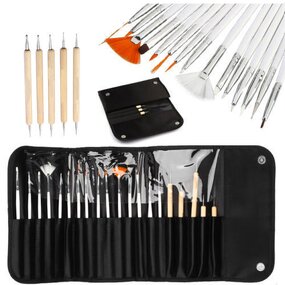 Nail Art Brush Set Manufacturer - 20 Pcs/Set Professional Painting Pen UV Gel Kit