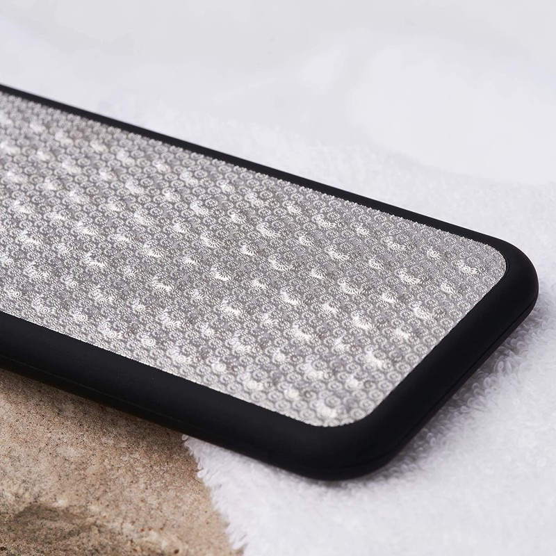 Callus Remover Manufacturer - Laser-Cut Stainless Steel 3-in-1 Pedicure Foot File