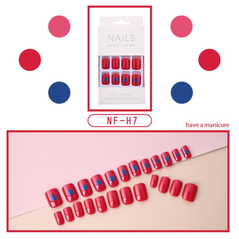 Press on Nails Manufacturer - Wholesale Artificial Glitter Matte False Nails