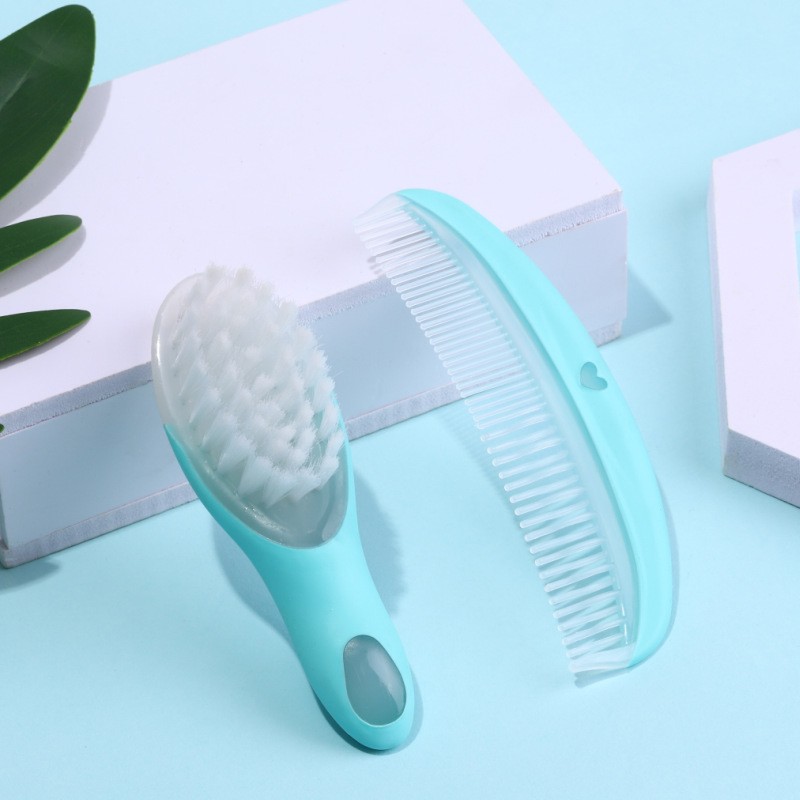 Baby Hair Brush Set Manufacturer - Easy Grip Comb for Newborn Infant Care