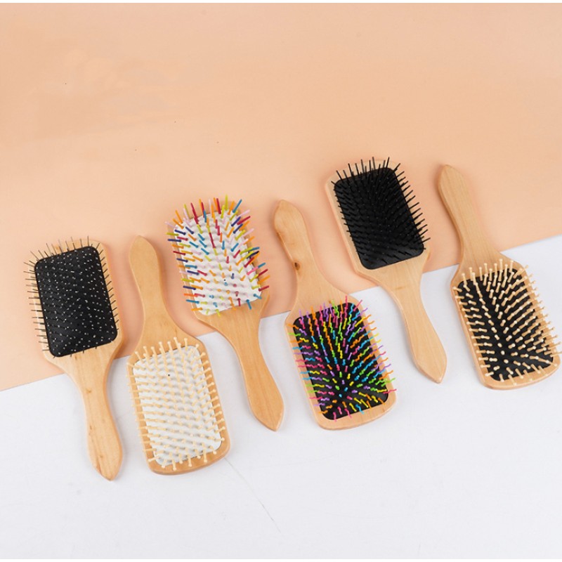 Wooden Hair Brush Manufacturer - Eco Friendly Large Natural Bamboo Paddle Detangling