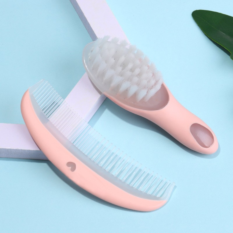 Baby Hair Brush Set Manufacturer - Easy Grip Comb for Newborn Infant Care