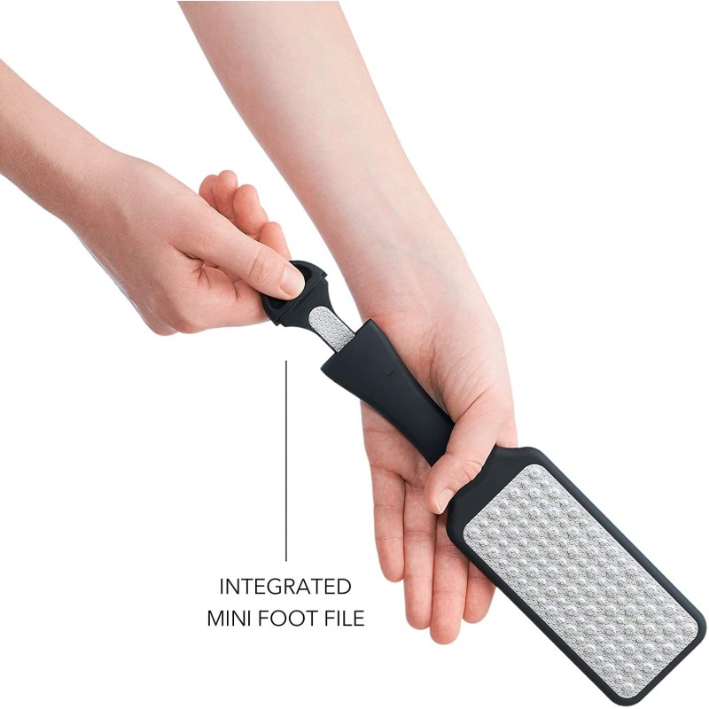 Callus Remover Manufacturer - Laser-Cut Stainless Steel 3-in-1 Pedicure Foot File