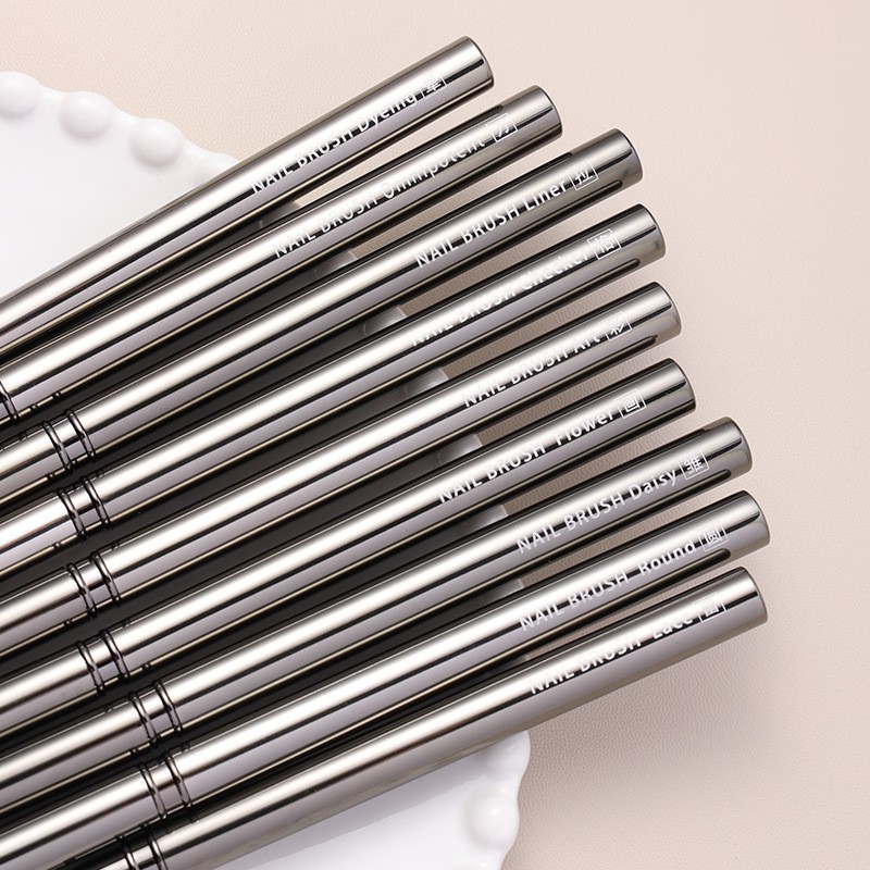 Nail Art Brush Set Manufacturer - Salon Professional Nylon Flower Drawing Pen Kit