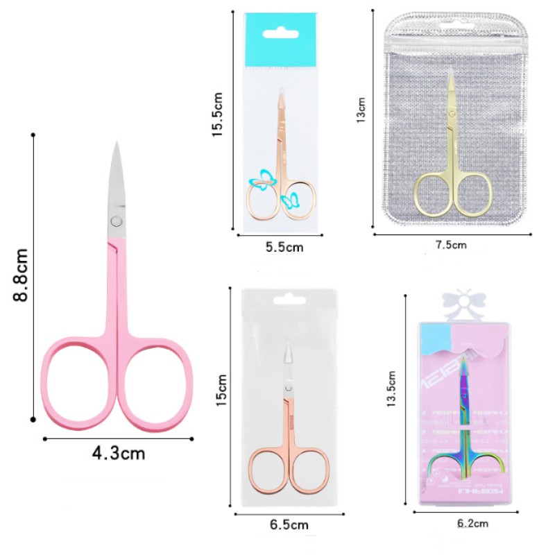 Beauty Scissors Manufacturer - Wholesale Stainless Steel Small Eyebrow Manicure