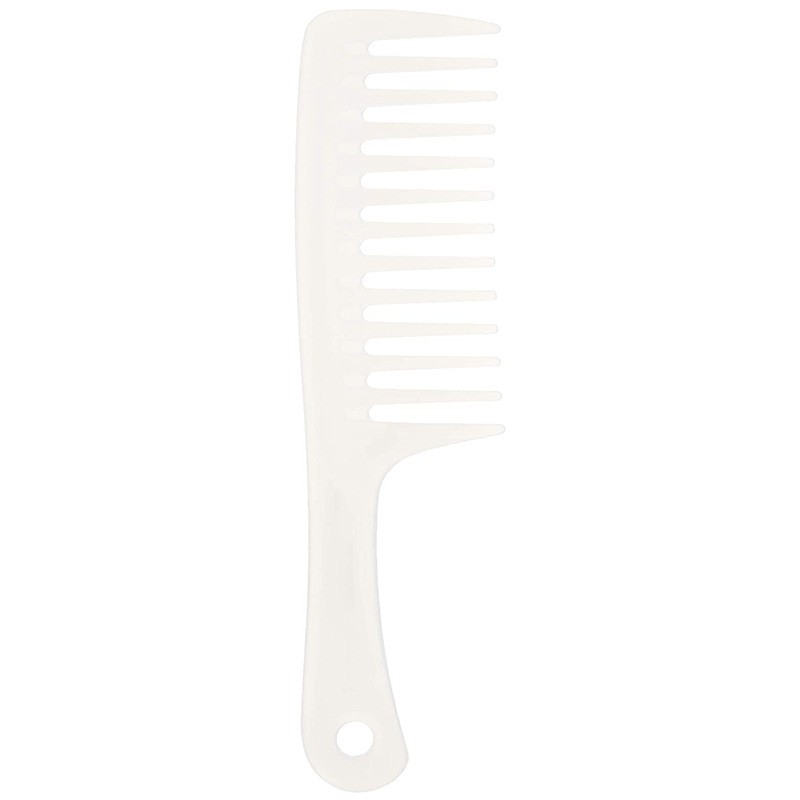 Hair Comb Manufacturer - Custom Logo Black Wide Tooth Detangling Barber Comb