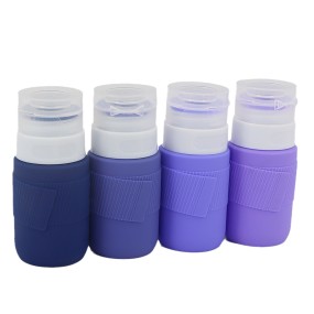 Travel Bottles Manufacturer - Multicolor Silicone Toiletries Refilling Lotion Container