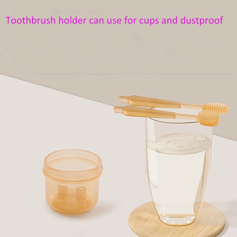 Baby Toothbrush Set Manufacturer - 2 in 1 Silicone Oral Hygiene Tongue Cleaner