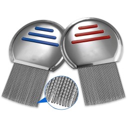 Lice Comb Manufacturer - Stainless Steel Professional Head Lice Nit Removal Treatment
