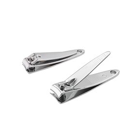 Nail Clipper Manufacturer - Custom Silver Small Stainless Steel Toe Nail Cutter