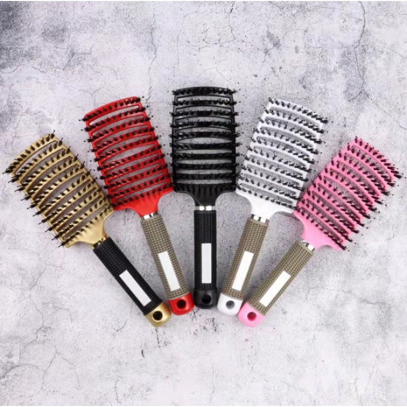 Hair Massage Comb Manufacturer - Custom Girls Scalp Bristle Nylon Wet Curly Detangle