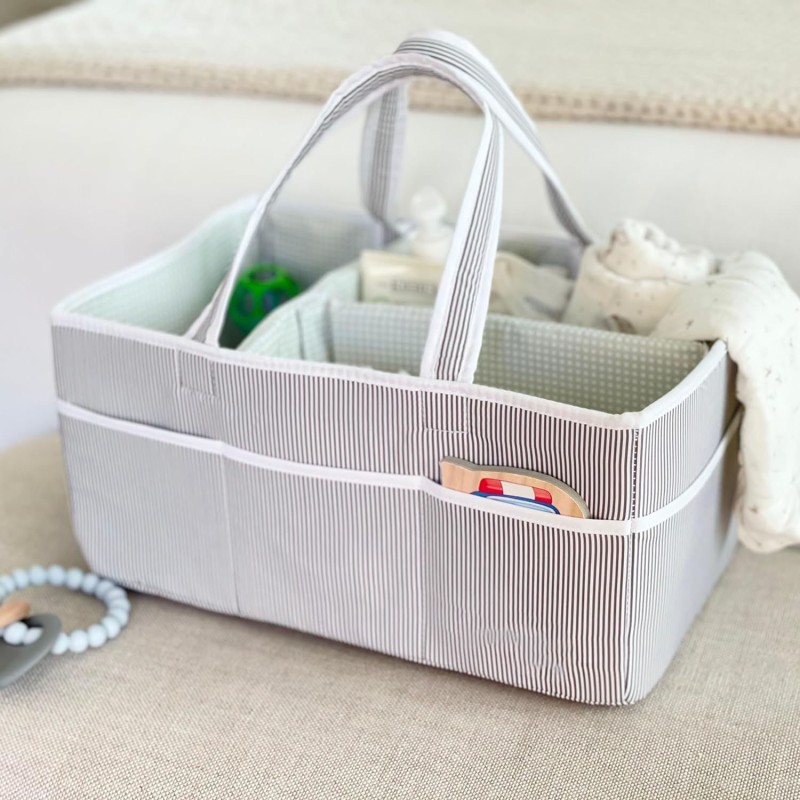 Baby Organizer Tote Manufacturer - Nursery Must Haves Large Shower Basket Essentials