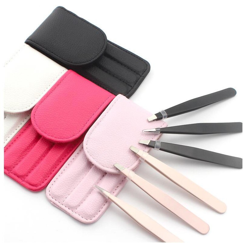 Eyebrow Tweezers Manufacturer - Hot Selling Stainless Steel Slanted Pointed Tip