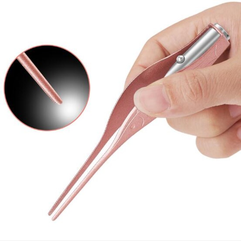 Ear Wax Removal Tools Manufacturer - 3pcs Stainless Steel LED Light Spoon Digger Set