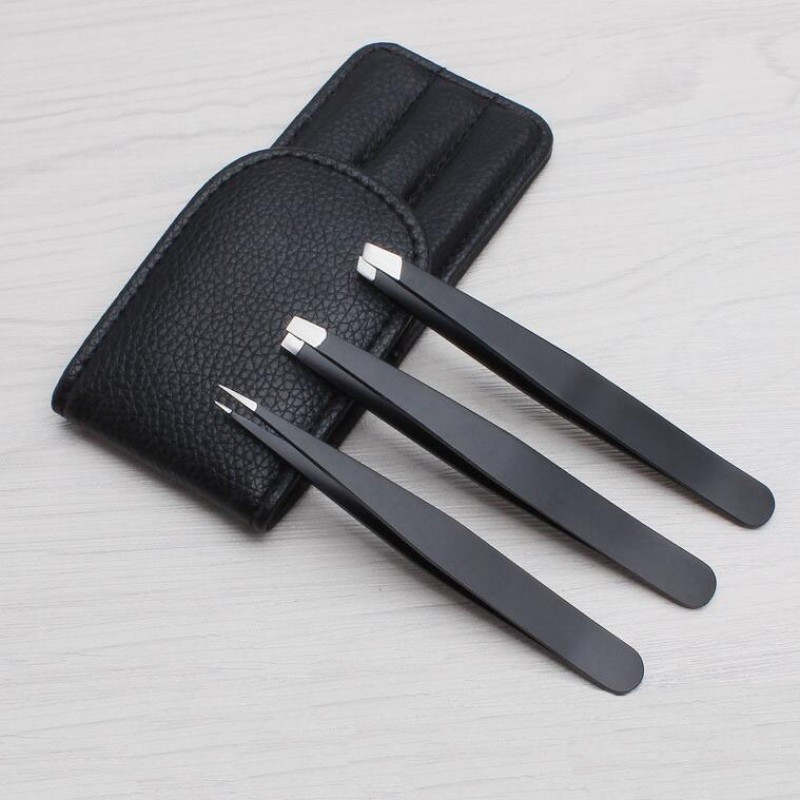 Eyebrow Tweezers Manufacturer - Hot Selling Stainless Steel Slanted Pointed Tip