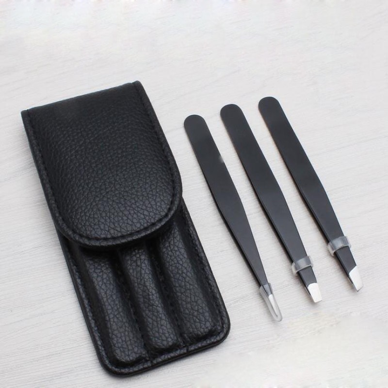 Eyebrow Tweezers Manufacturer - Hot Selling Stainless Steel Slanted Pointed Tip