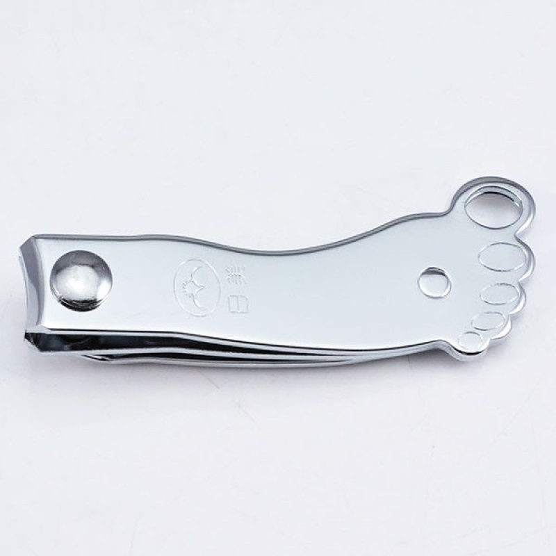 Nail Clipper Set Manufacturer - Cute Pink Foot Shape Finger Toe with Keychain