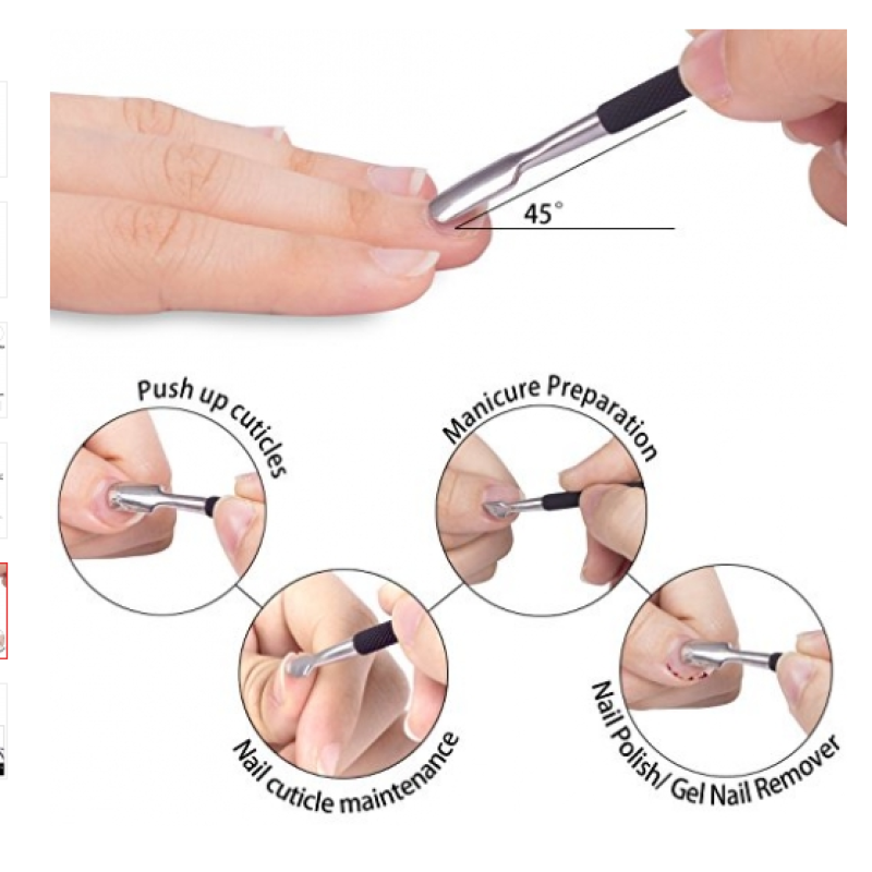 Cuticle Trimmer Set Manufacturer - Pusher Nipper Stainless Steel Finger Nail Cutting