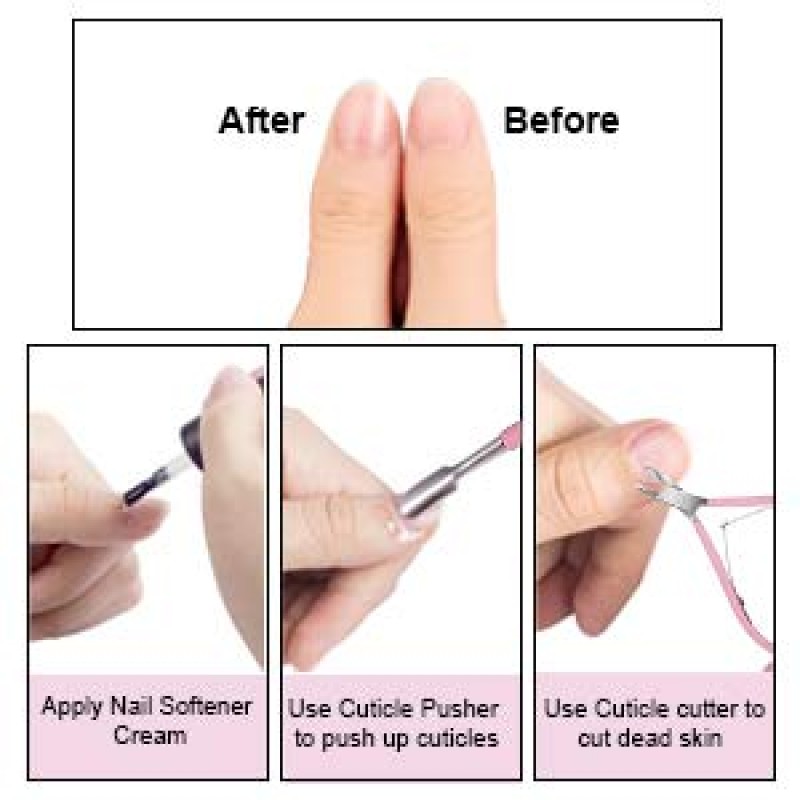 Cuticle Nipper Set Manufacturer - Pink Remover Professional Manicure Tool