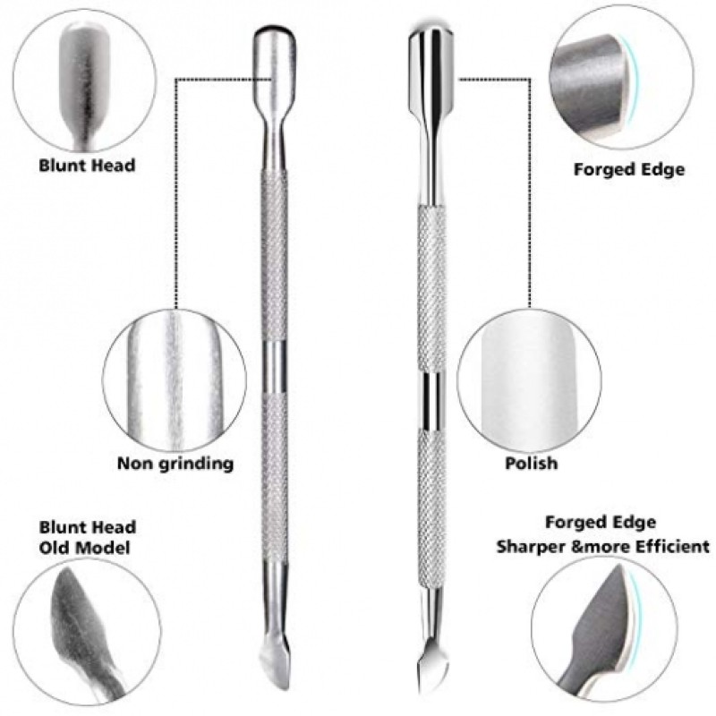 Cuticle Tool Manufacturer - Cutter Pusher Triangle Nail Polish Remover Professional