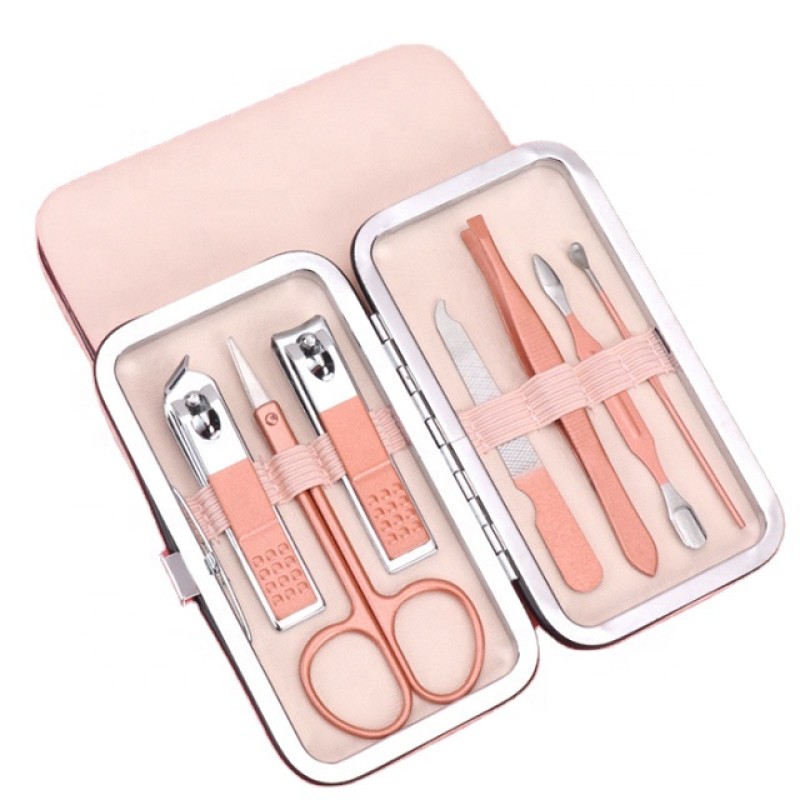 Manicure Set Manufacturer - RIMEI Rose Gold Professional Pedicure Set Wholesale