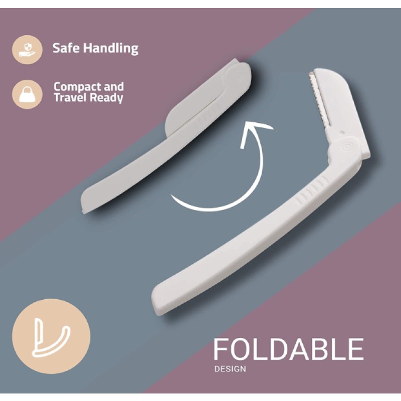 Eyebrow Shaver Manufacturer - Portable Women's Foldable Hair Remover Safe Shaping