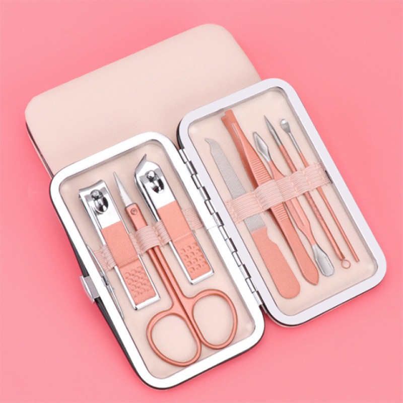 Manicure Set Manufacturer - RIMEI Rose Gold Professional Pedicure Set Wholesale