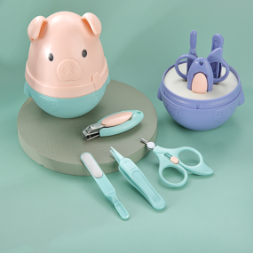 Baby Nail Care Set Manufacturer - 4PCS Newborn Animal Nail File Trimmer Scissors