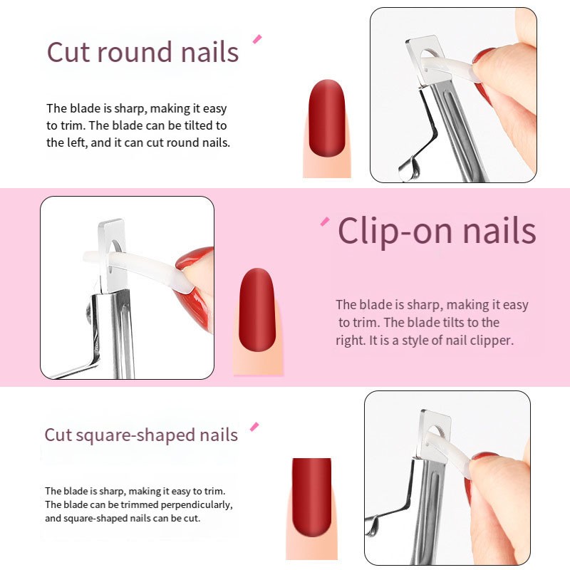 Nail Clippers Manufacturer - Premium Adjustable Stainless Steel with Magnets for Acrylic