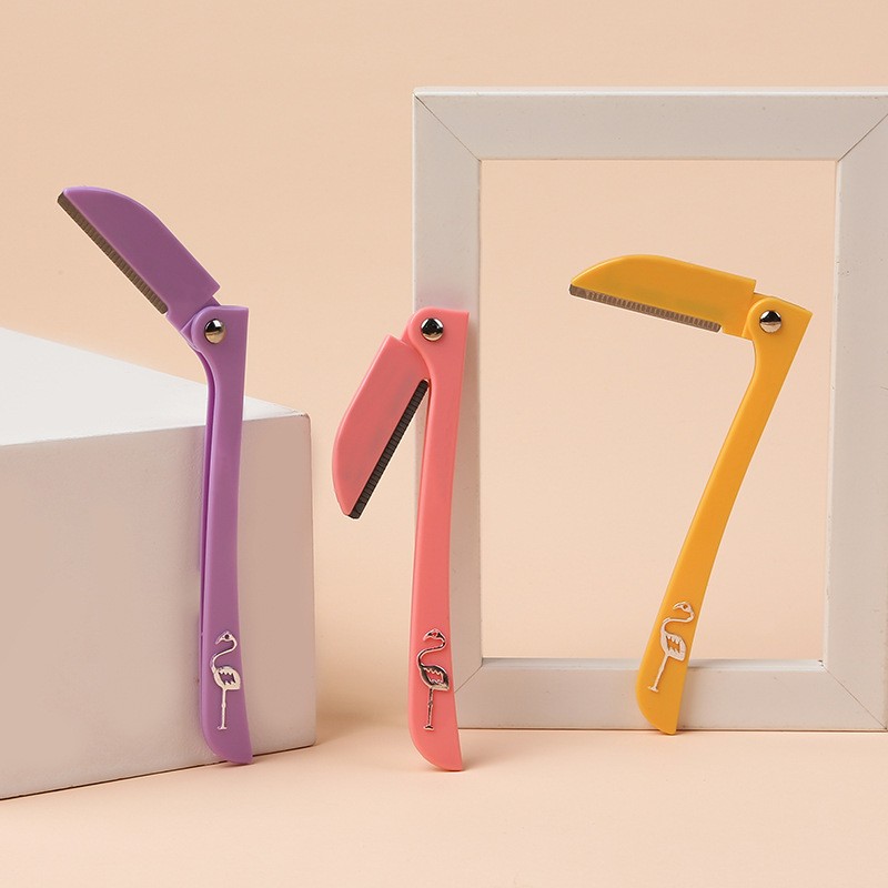 Eyebrow Trimmer Set Manufacturer - Private Label Dermaplaning Small Pink Razor