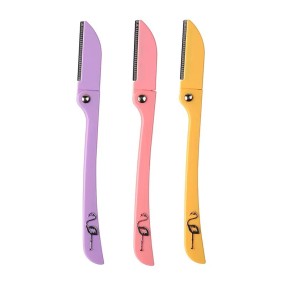 Eyebrow Trimmer Set Manufacturer - Private Label Dermaplaning Small Pink Razor