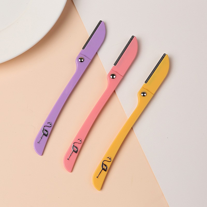 Eyebrow Trimmer Set Manufacturer - Private Label Dermaplaning Small Pink Razor
